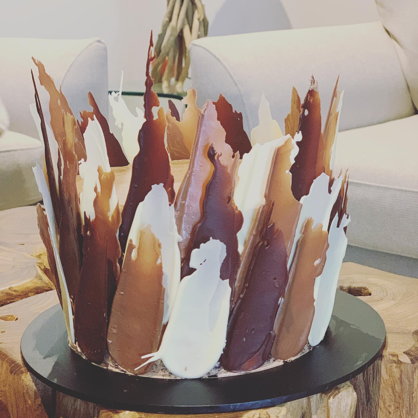 Classic Chocolate Cake Melbourne | Chocolate Mud Cake with Chocolate Shards