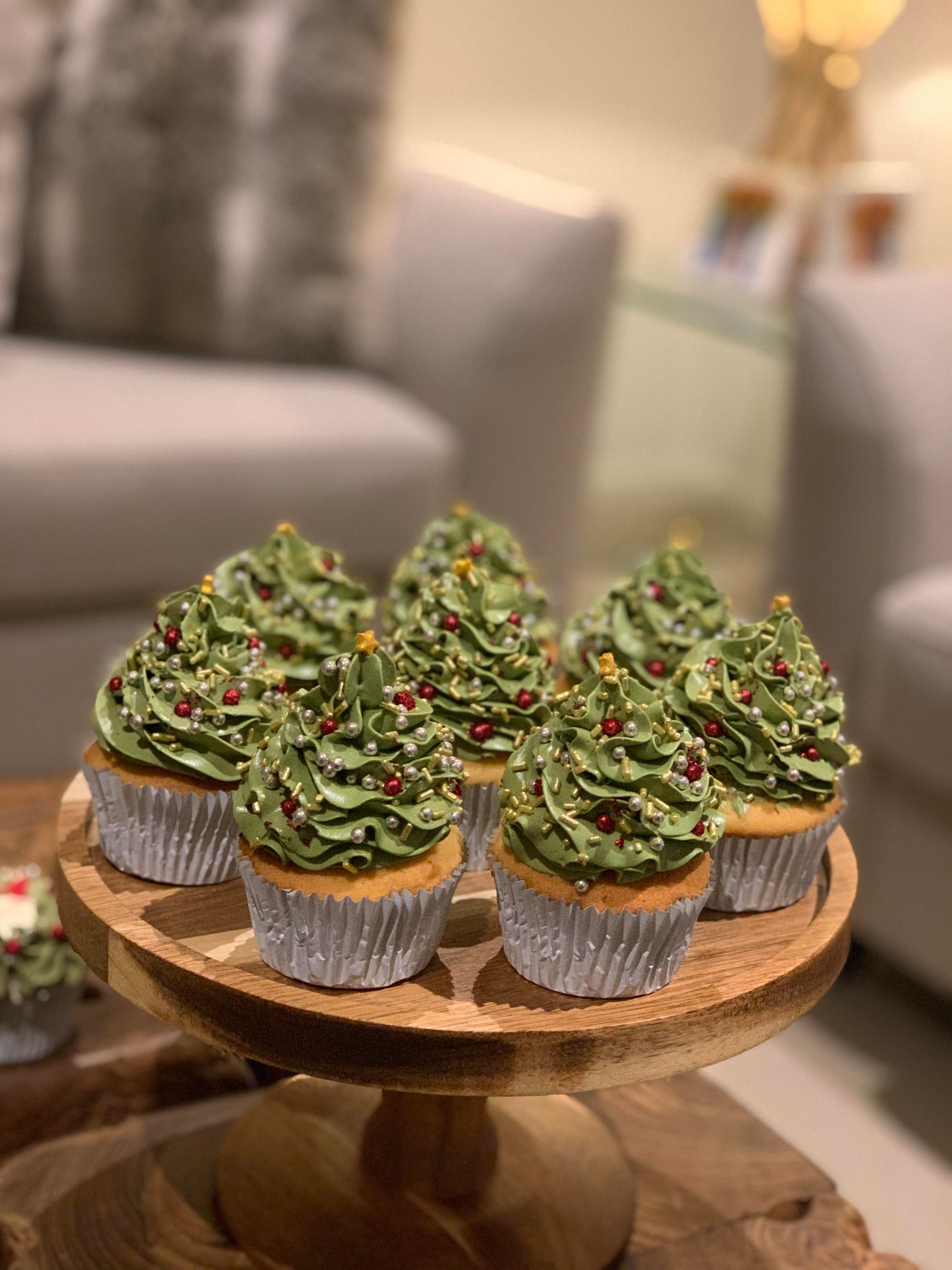 Christmas Cup Cakes