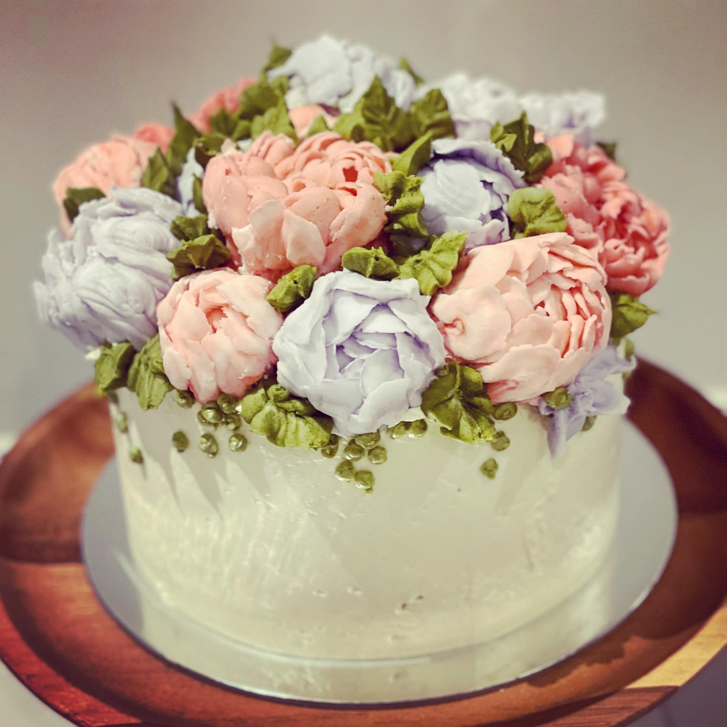 Exquisite Floral Cake
