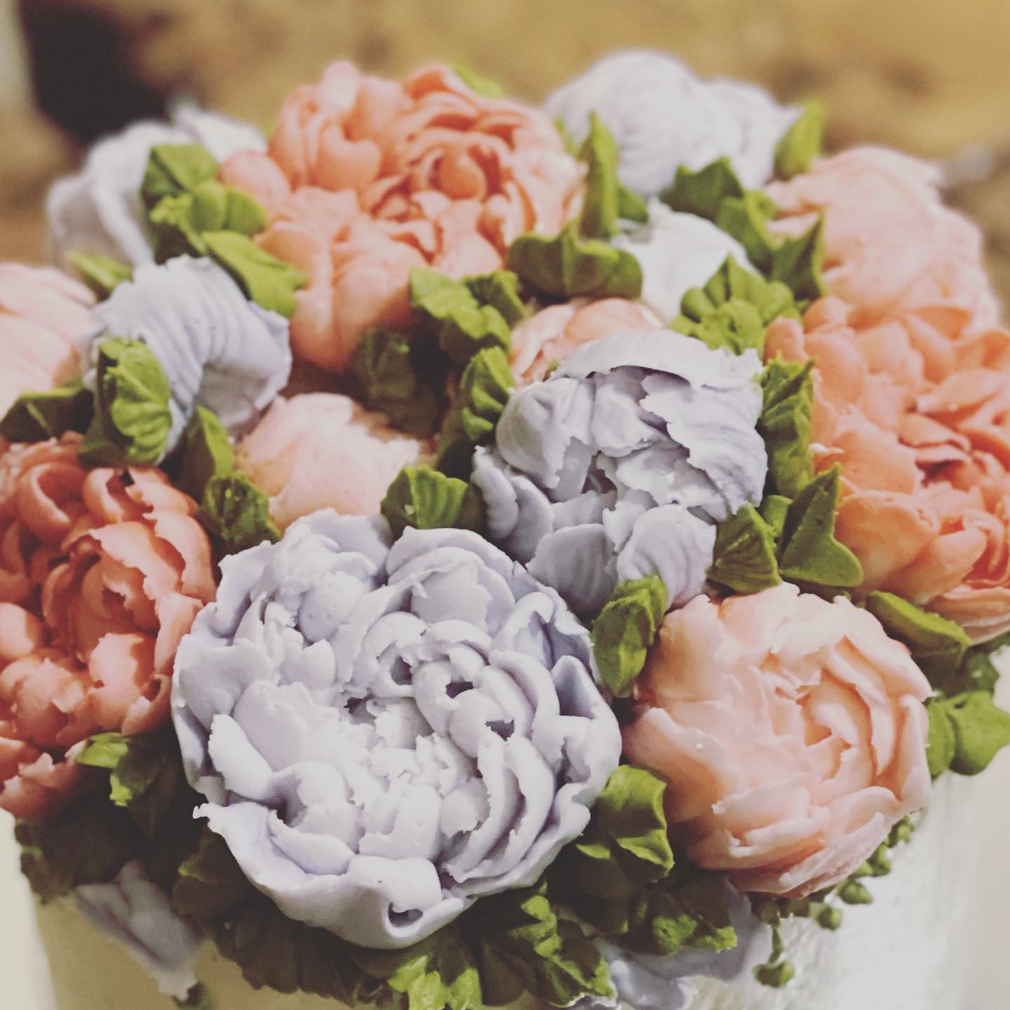 Exquisite Floral Cake