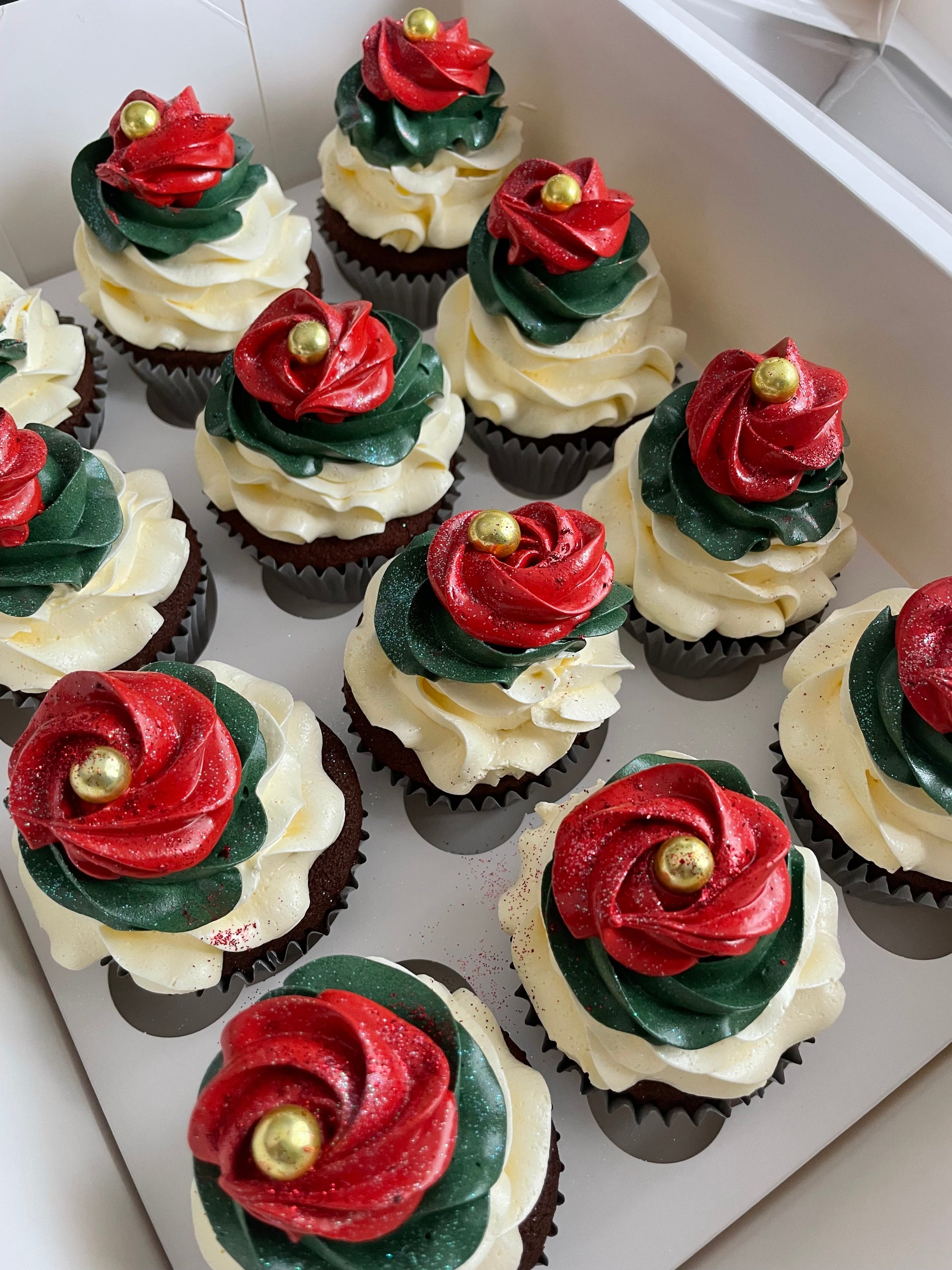 Premium Christmas Cupcakes