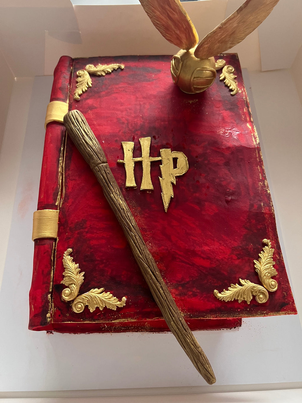 Harry Potter - Book of Spells Cake