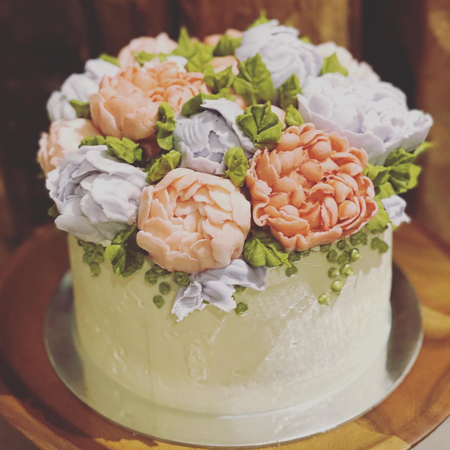 Exquisite Floral Cake