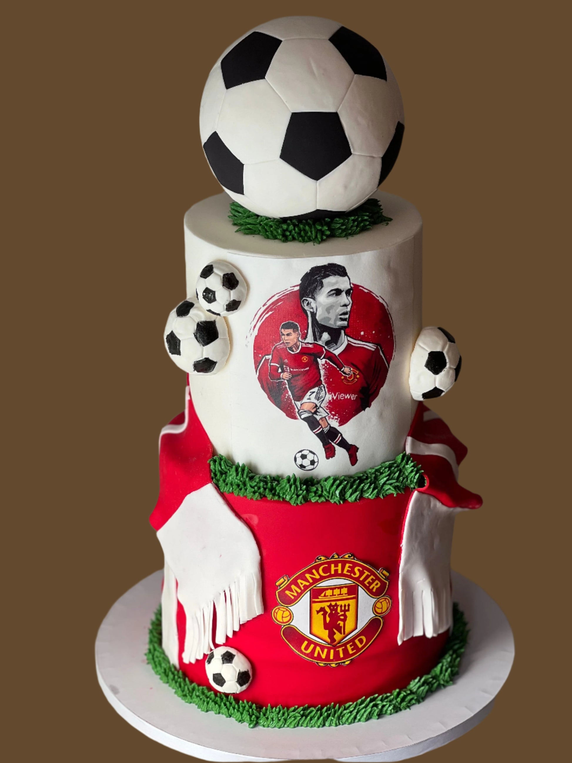 Football Legend Cristiano Ronaldo Manchester United Themed