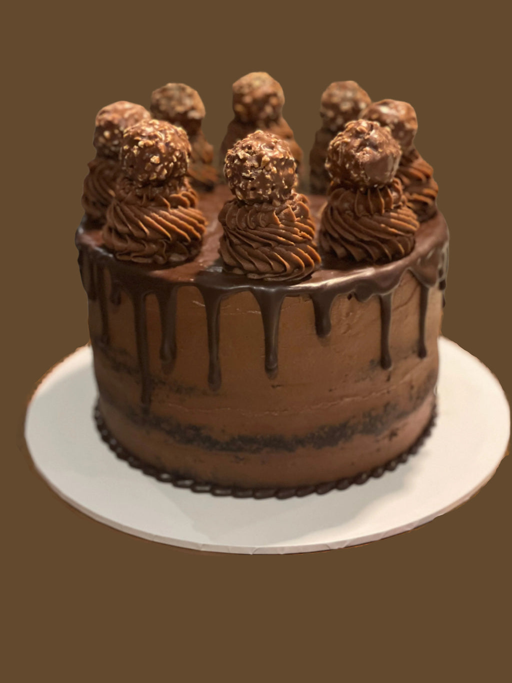 Ferrero Rocher Chocolate Cake Melbourne | Luxury Chocolate Mud Cake